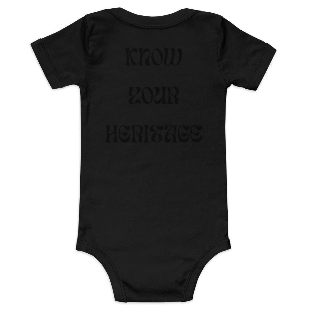 Know Your Heritage Onesie