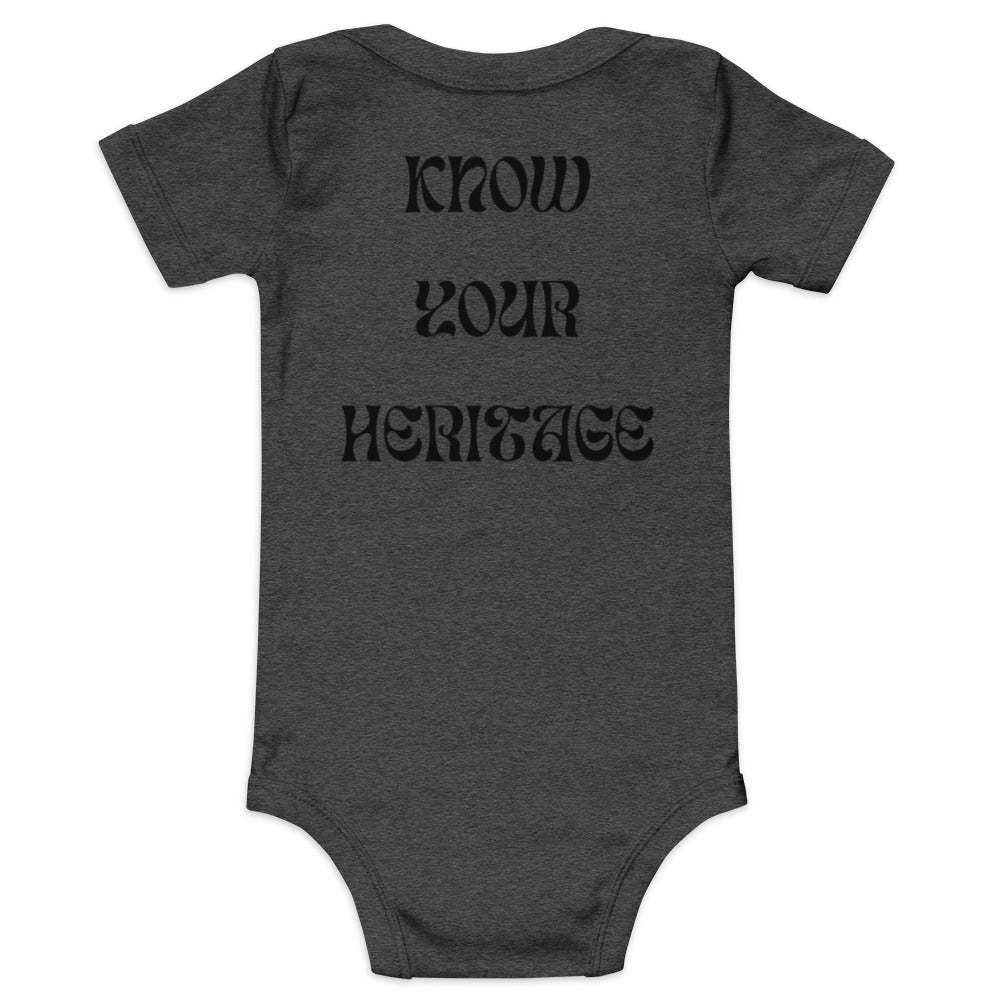 Know Your Heritage Onesie