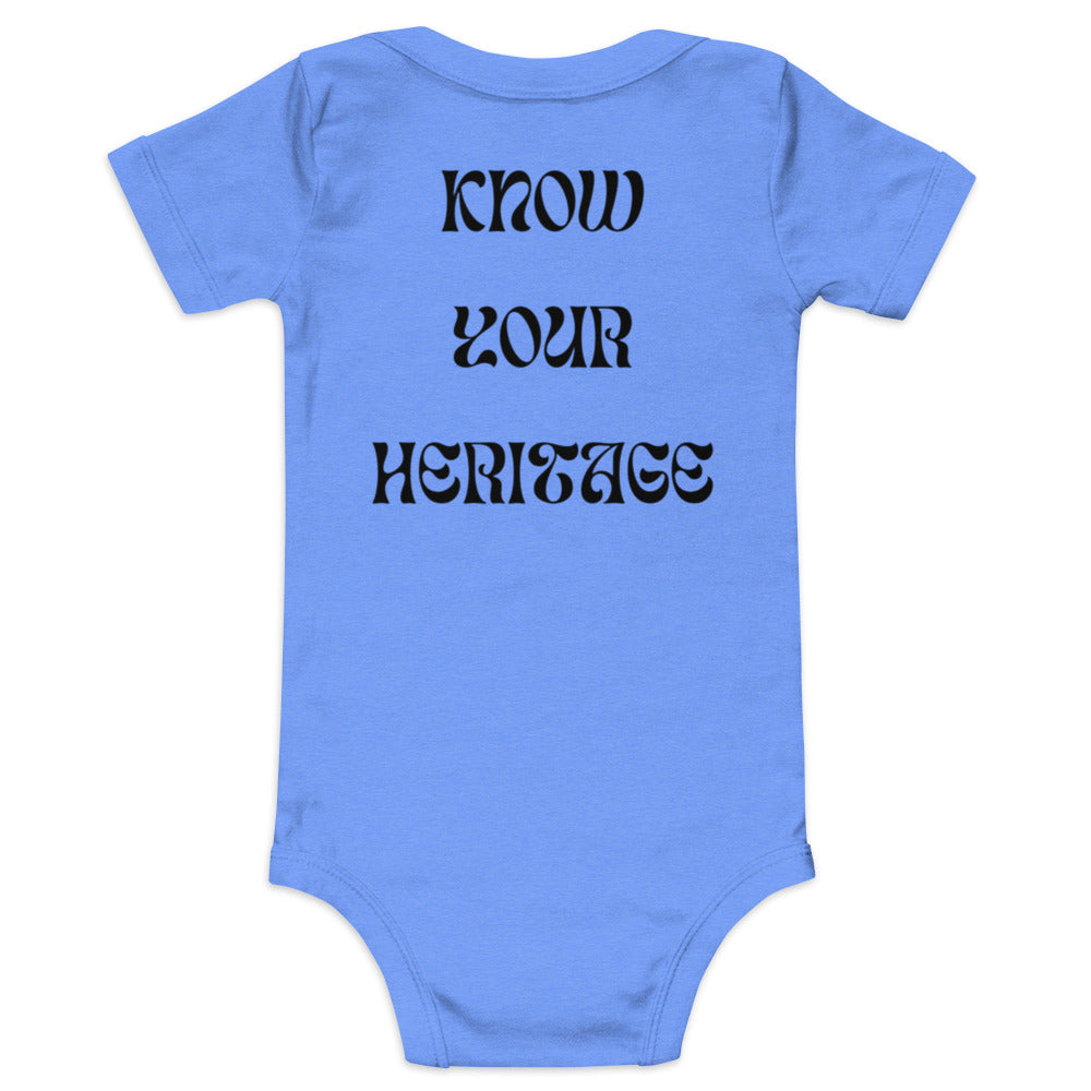 Know Your Heritage Onesie