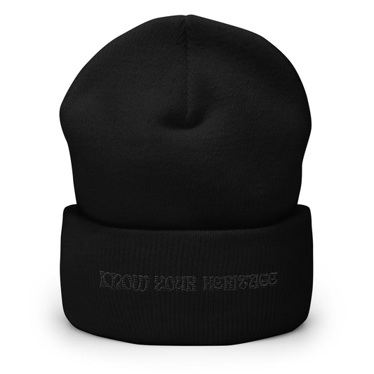 Know Your Heritage Cuffed Beanie
