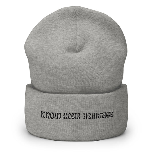 Know Your Heritage Cuffed Beanie